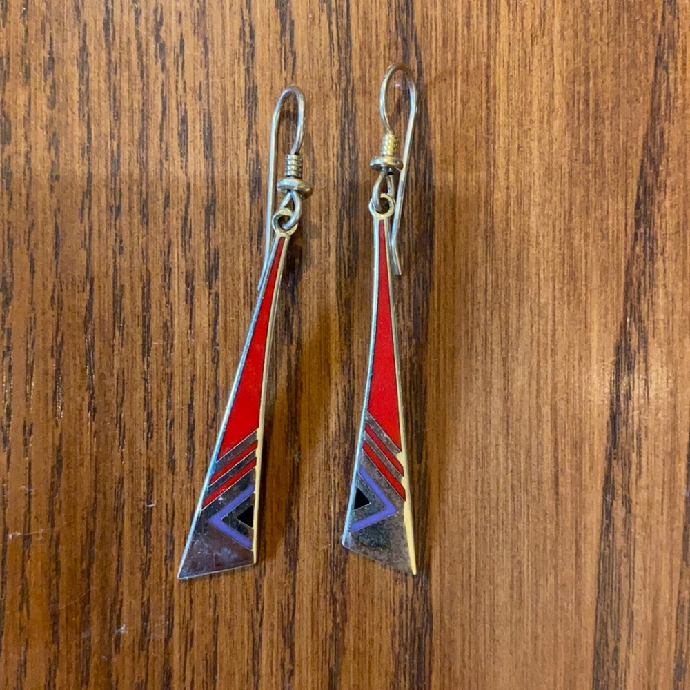 Vintage Geometric Earrings